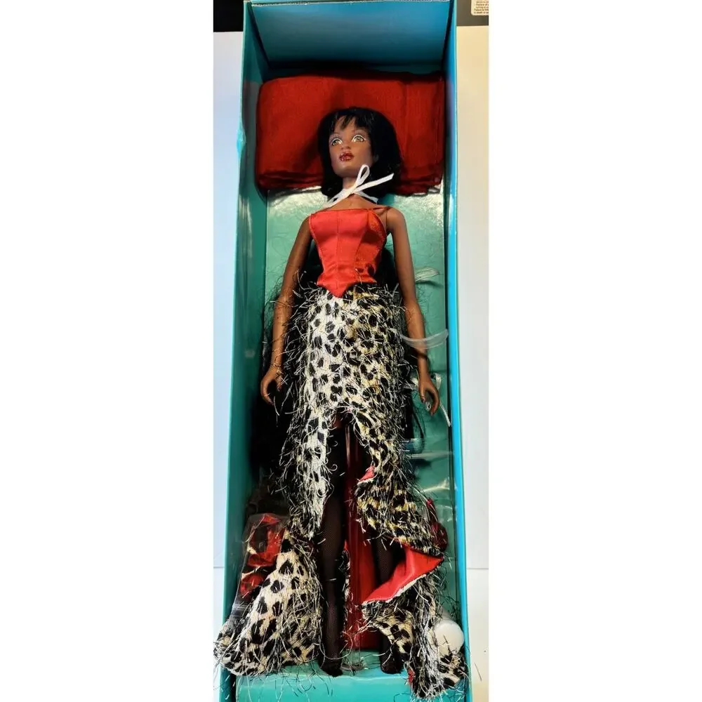 Spellbound Dolls Tasha Sandra Bilotto 16” NIB Fashion Doll Leopard Outfit